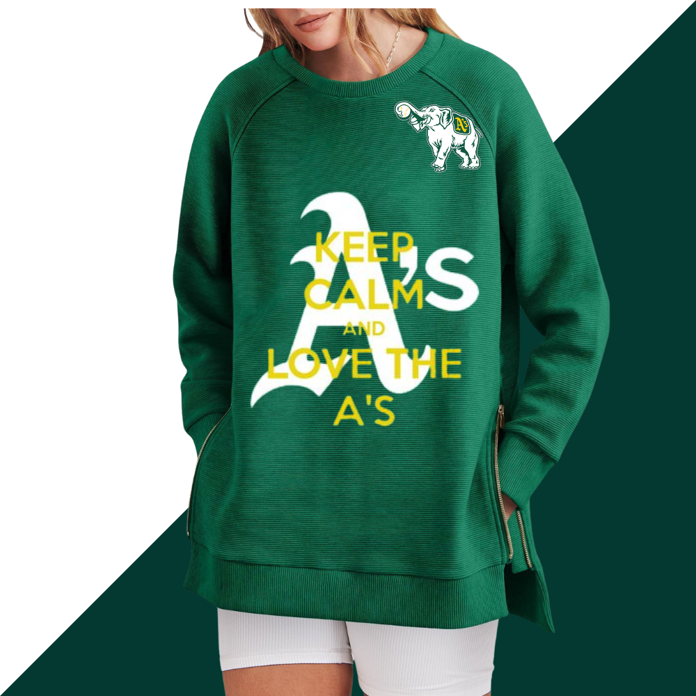 Casual Loose Printed Sweatshirt - Baseswear