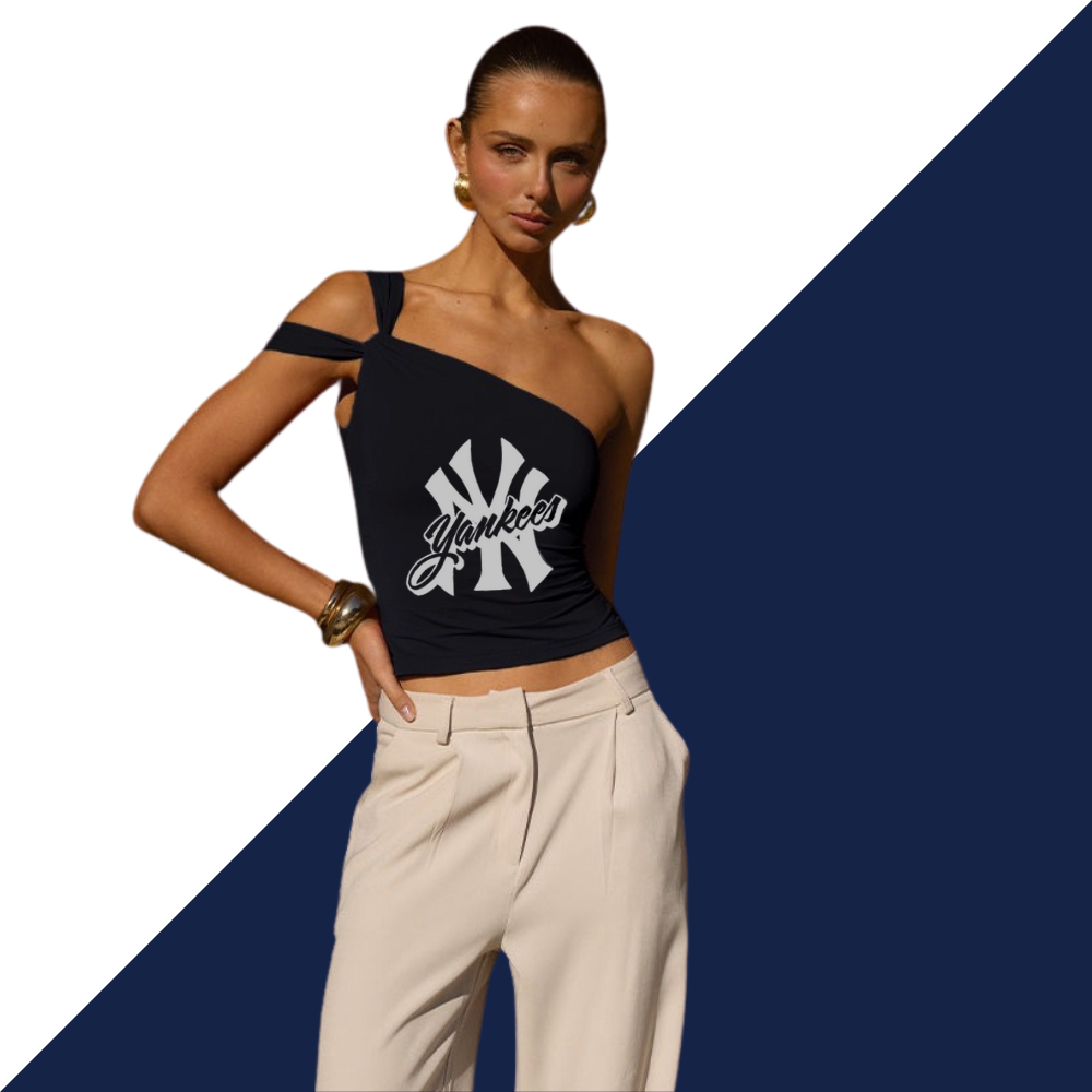 Summer Design Irregular Strapless Sheath Camisole - Baseswear