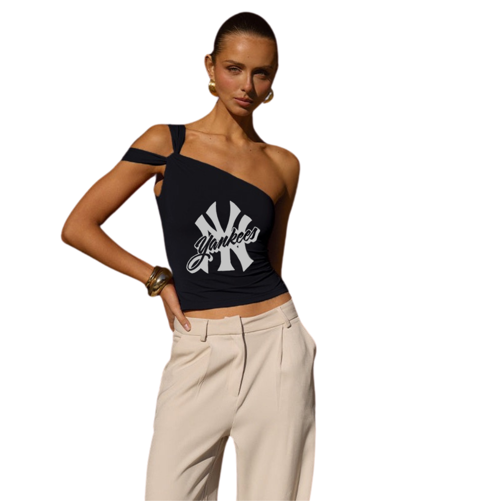 Summer Design Irregular Strapless Sheath Camisole - Baseswear