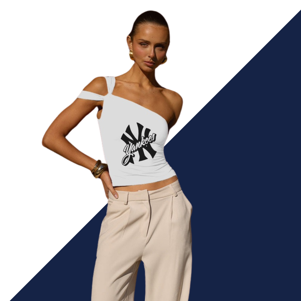 Summer Design Irregular Strapless Sheath Camisole - Baseswear