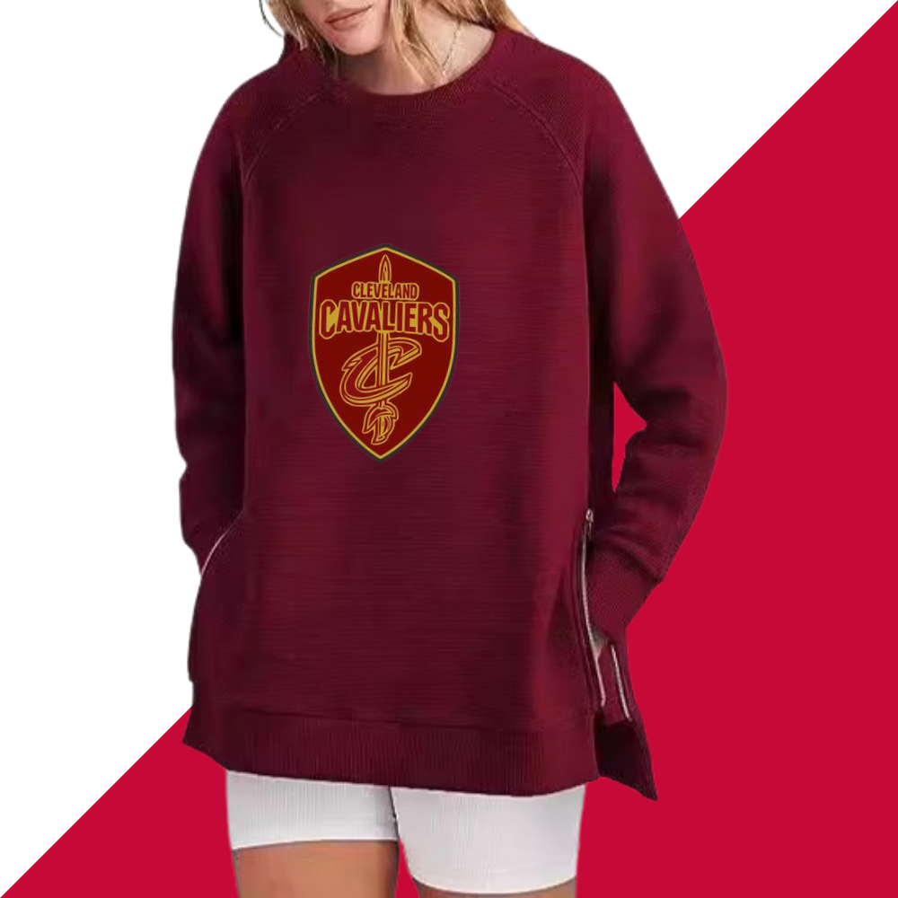Casual Loose Printed Sweatshirt - Baseswear