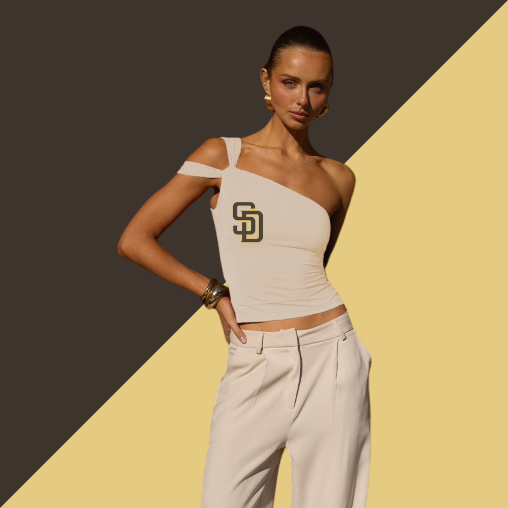 Summer Design Irregular Strapless Sheath Camisole - Baseswear