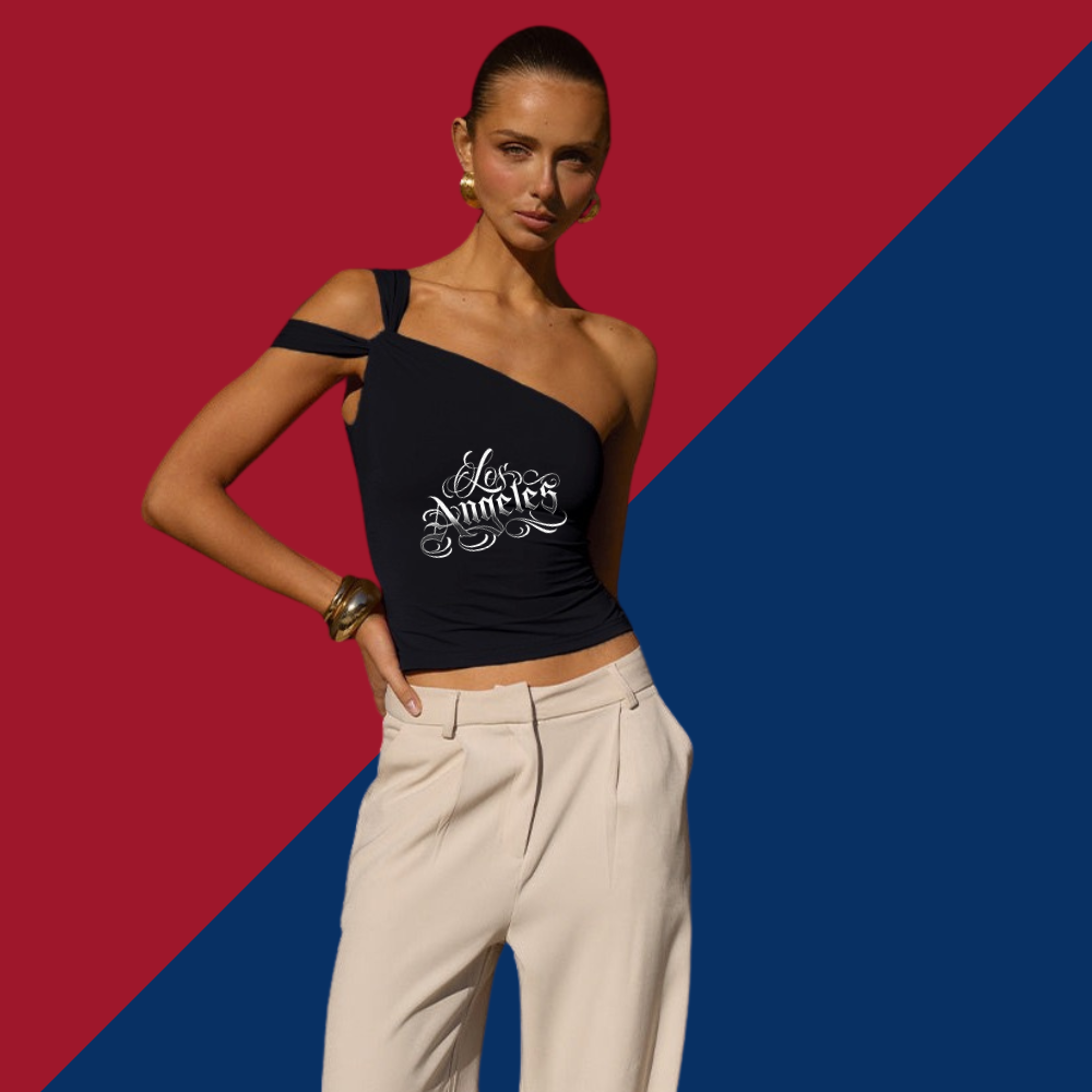 Summer Design Irregular Strapless Sheath Camisole - Baseswear