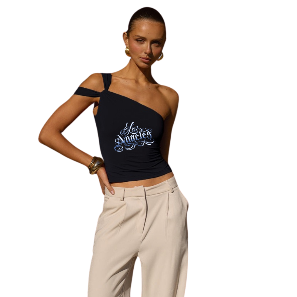 Summer Design Irregular Strapless Sheath Camisole - Baseswear
