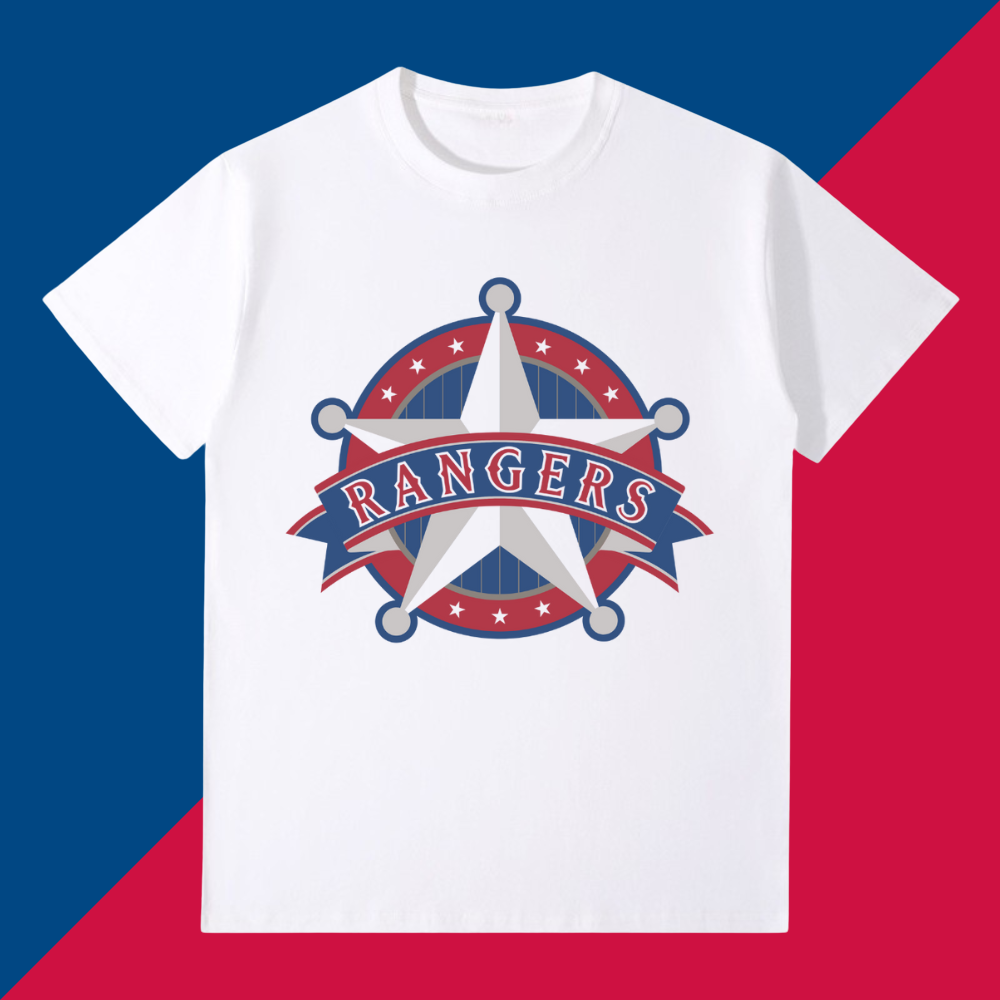 Fashion T-shirt-Texas Rangers - Baseswear