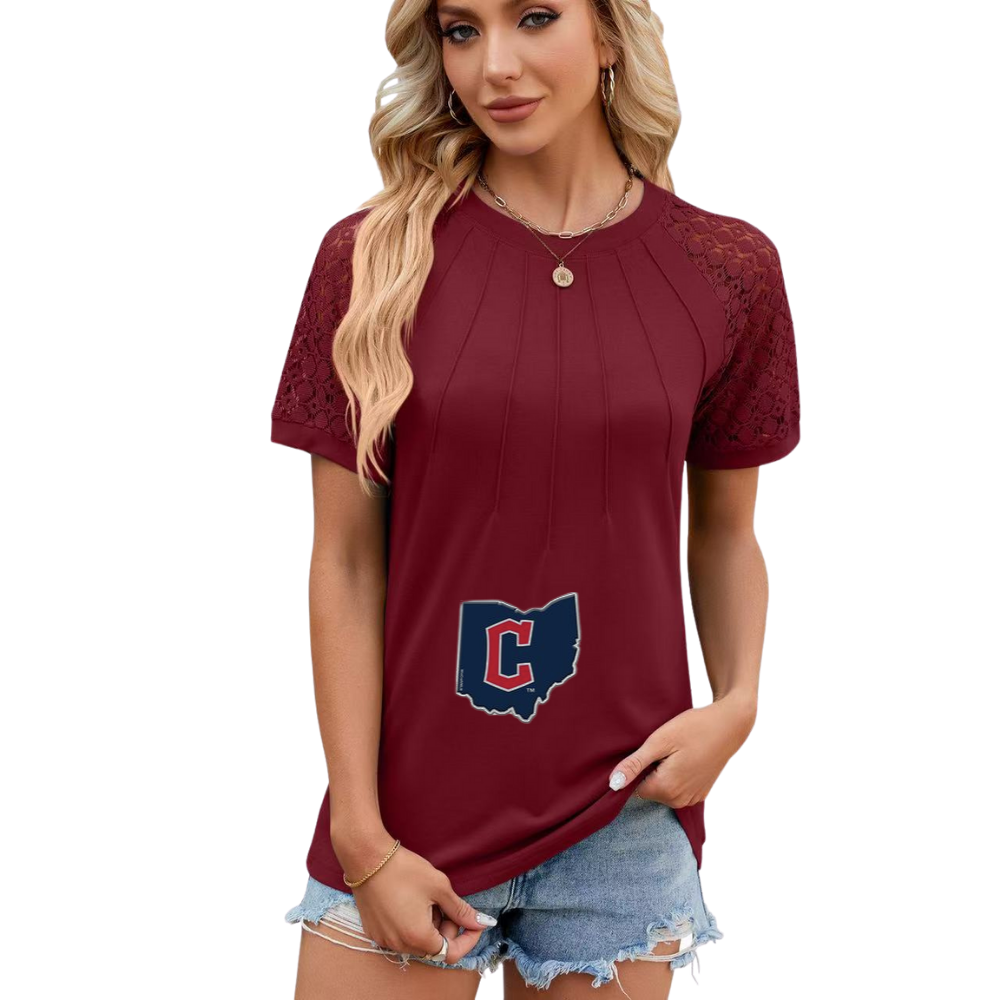 Minimalist Short Sleeve T-Shirt-Cleveland Guardians - Baseswear