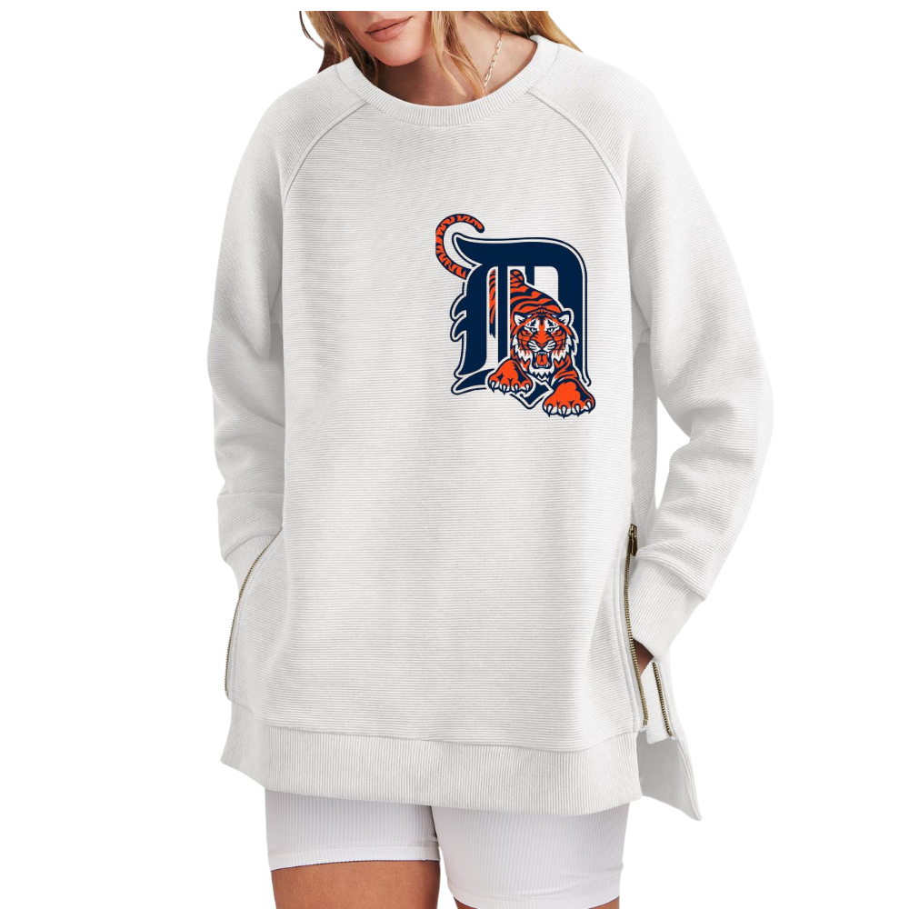 Casual Loose Printed Sweatshirt - Baseswear