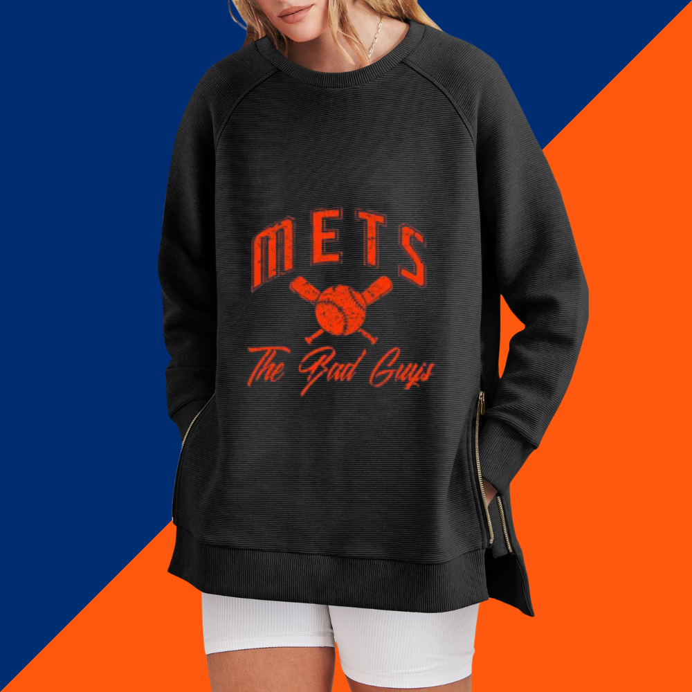 Casual Loose Printed Sweatshirt - Baseswear