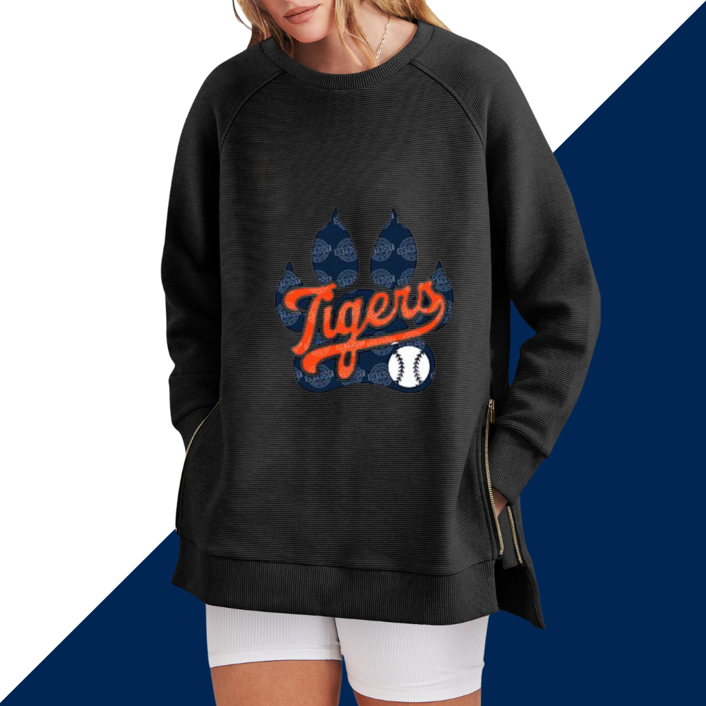 Casual Loose Printed Sweatshirt - Baseswear