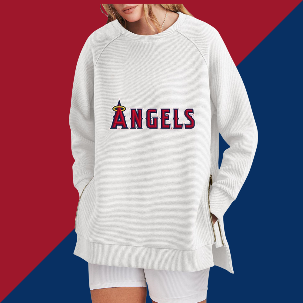 Casual Loose Printed Sweatshirt - Baseswear