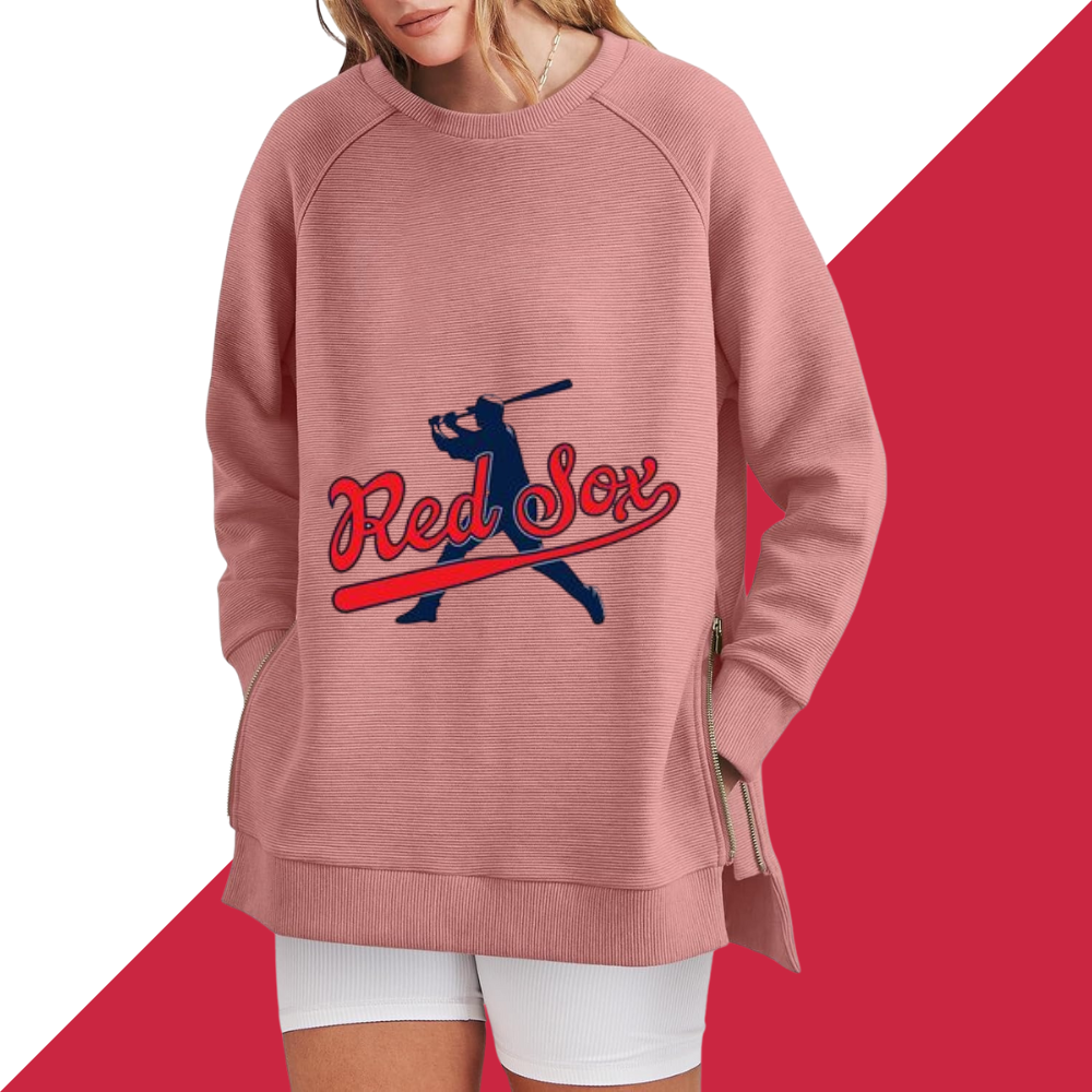 Casual Loose Printed Sweatshirt - Baseswear
