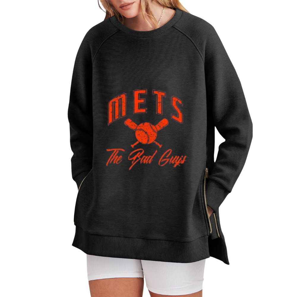 Casual Loose Printed Sweatshirt - Baseswear