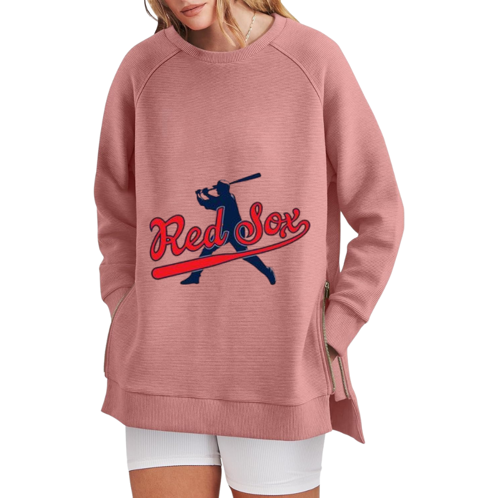 Casual Loose Printed Sweatshirt - Baseswear