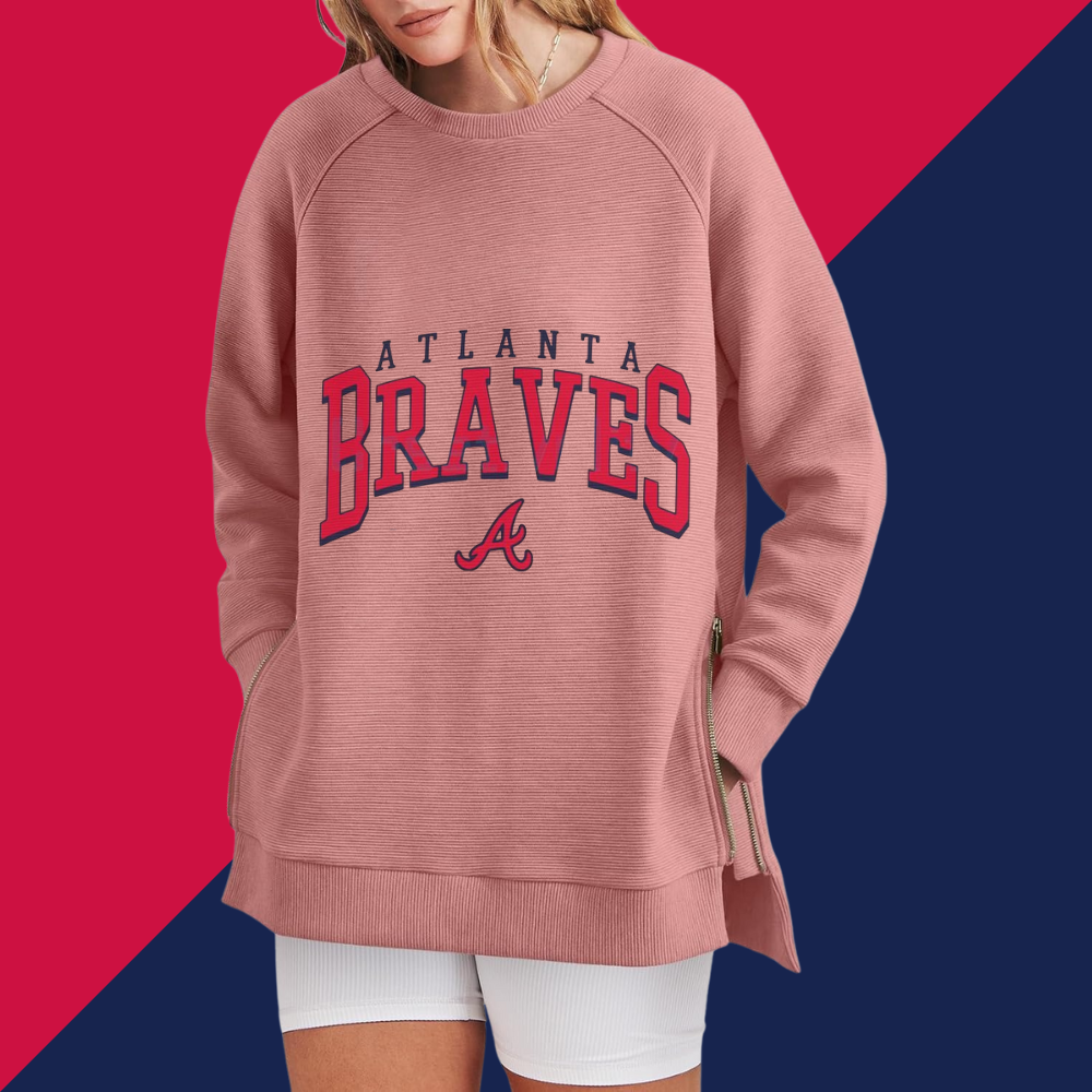 Casual Loose Printed Sweatshirt - Baseswear