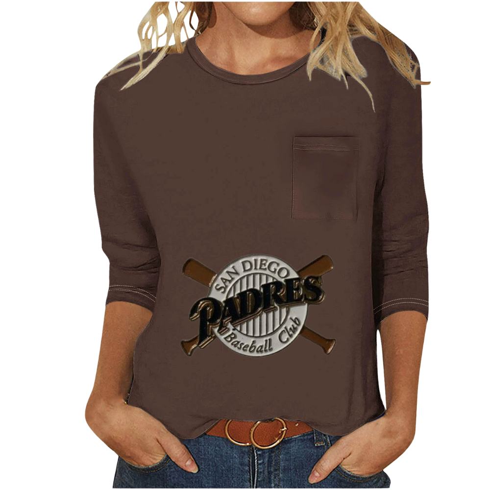 Fashion Slim Printed Long Sleeve T-Shirt - Baseswear