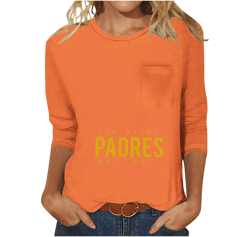 Fashion Slim Printed Long Sleeve T-Shirt - Baseswear