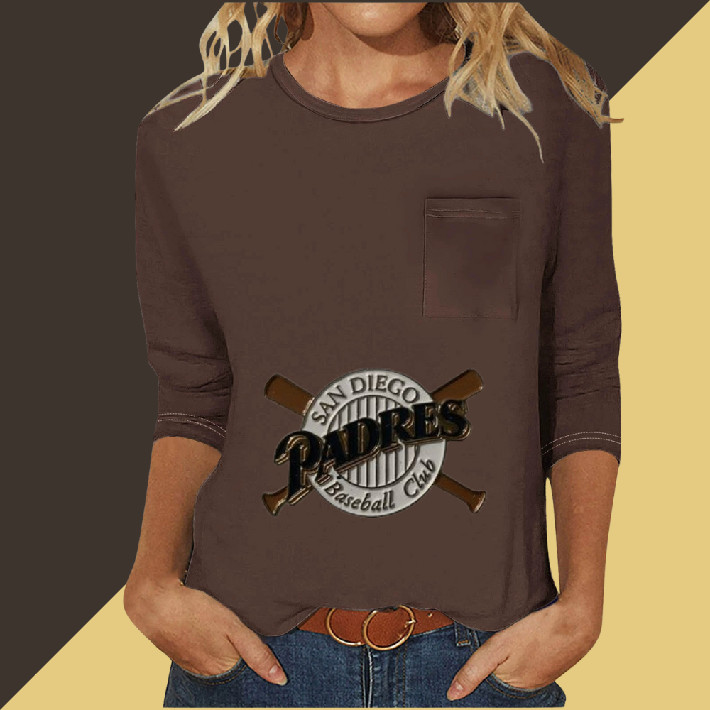 Fashion Slim Printed Long Sleeve T-Shirt - Baseswear