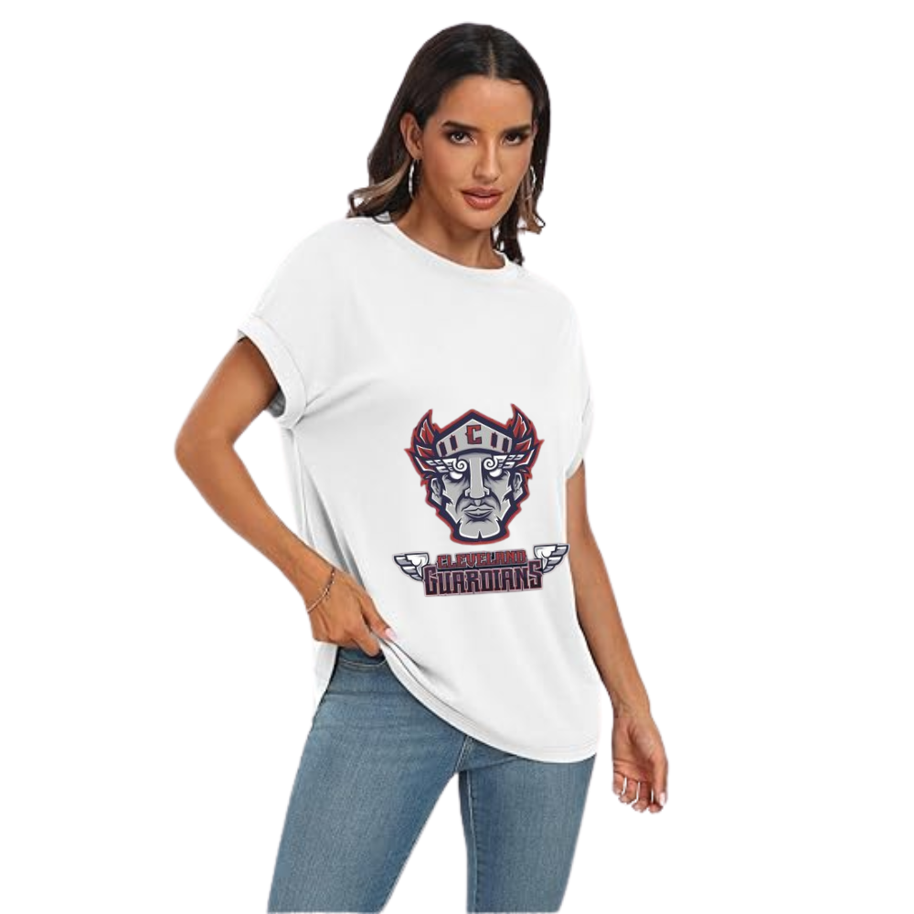 Casual Short Sleeve T-Shirt - Cleveland Guardians - Baseswear