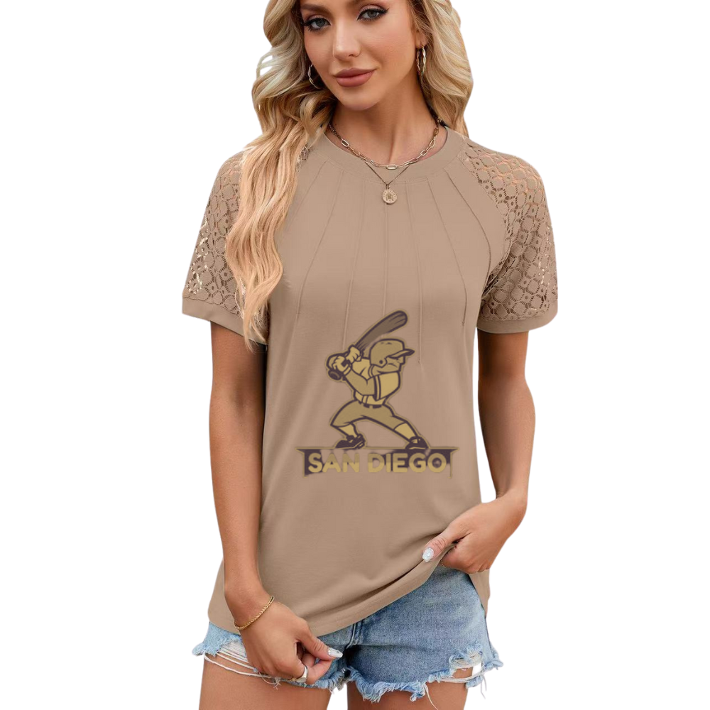 Minimalist Short Sleeve T-Shirt-San Diego Padres - Baseswear