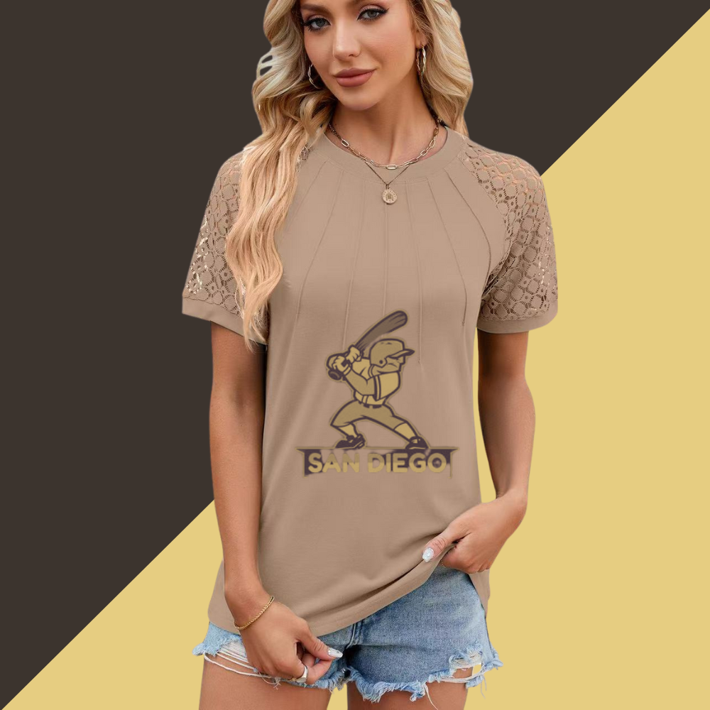Minimalist Short Sleeve T-Shirt-San Diego Padres - Baseswear