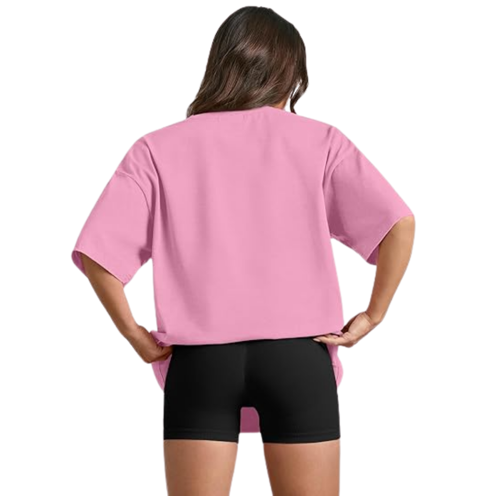 Casual Loose Fit Short Sleeve T-Shirt - Cleveland Guardians - Baseswear