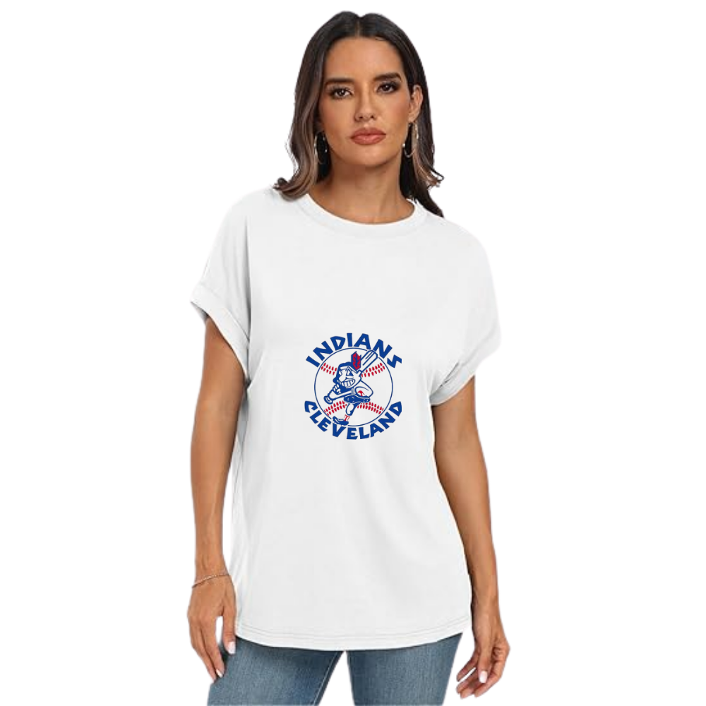 Casual Short Sleeve T-Shirt - Cleveland Guardians - Baseswear