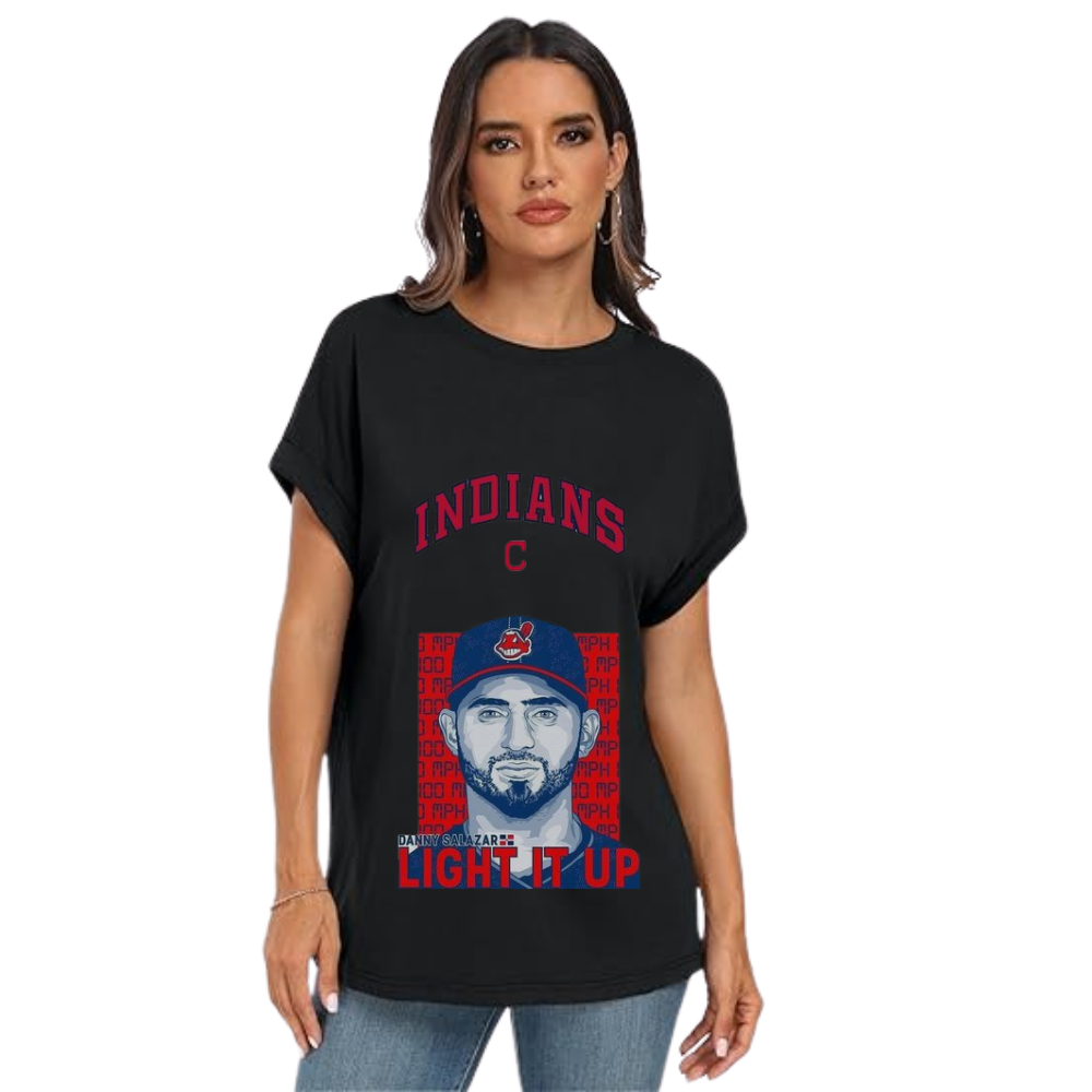 Casual Short Sleeve T-Shirt - Cleveland Guardians - Baseswear