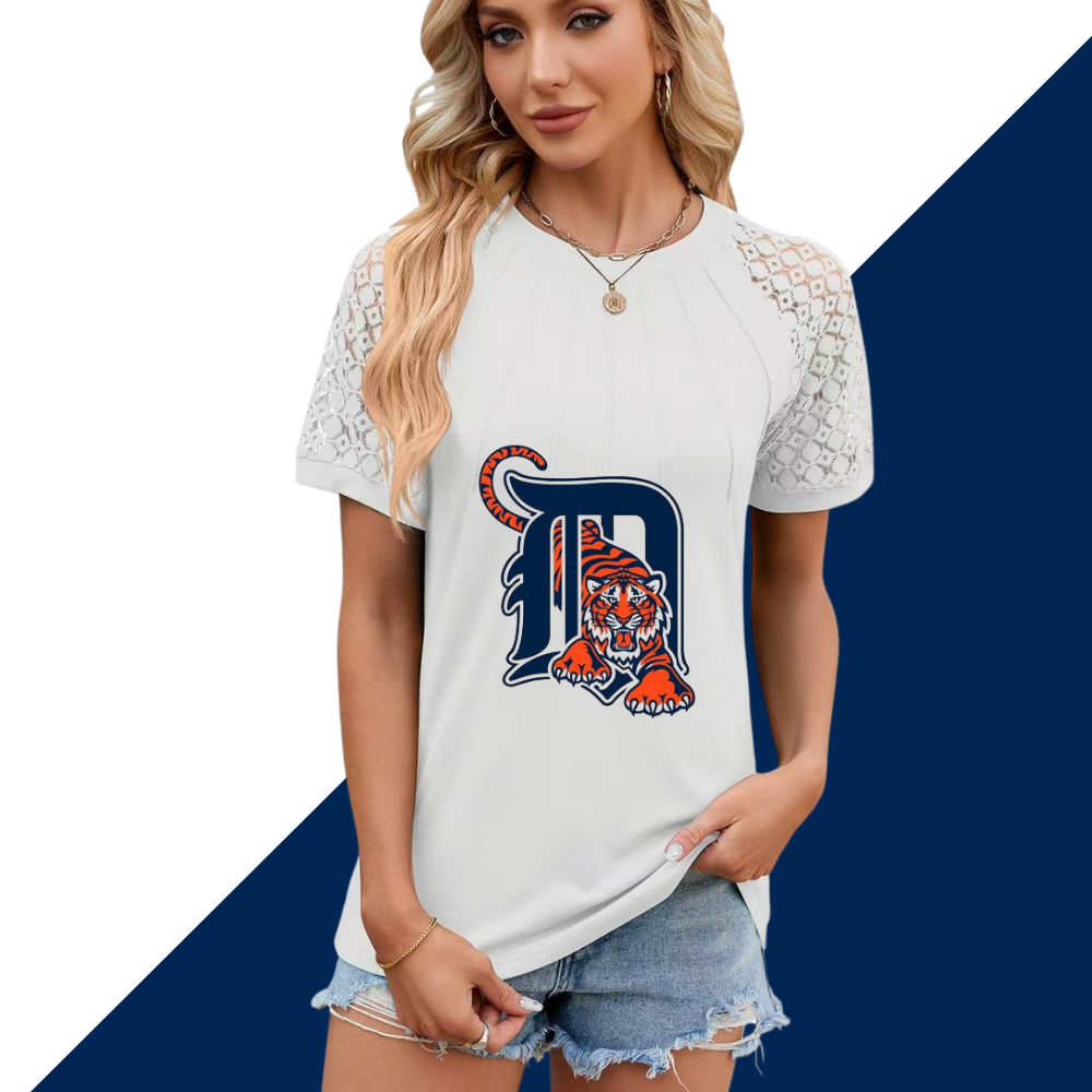 Minimalist Short Sleeve T-Shirt-Detroit Tigers - Baseswear