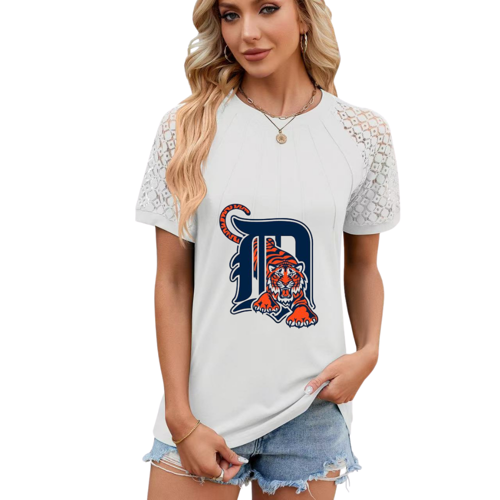 Minimalist Short Sleeve T-Shirt-Detroit Tigers - Baseswear