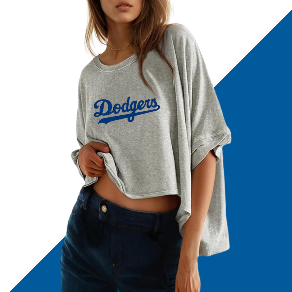 Summer Casual Oversized Batwing Sleeve Mismatched Twisted T-Shirt - Baseswear