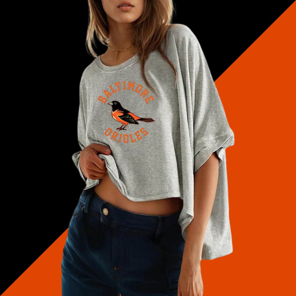 Summer Casual Oversized Batwing Sleeve Mismatched Twisted T-Shirt - Baseswear