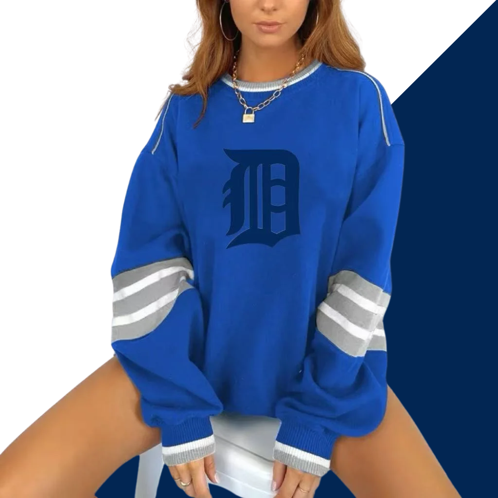 Women's Long Sleeve V-neck Pullover Sweatshirt - Baseswear