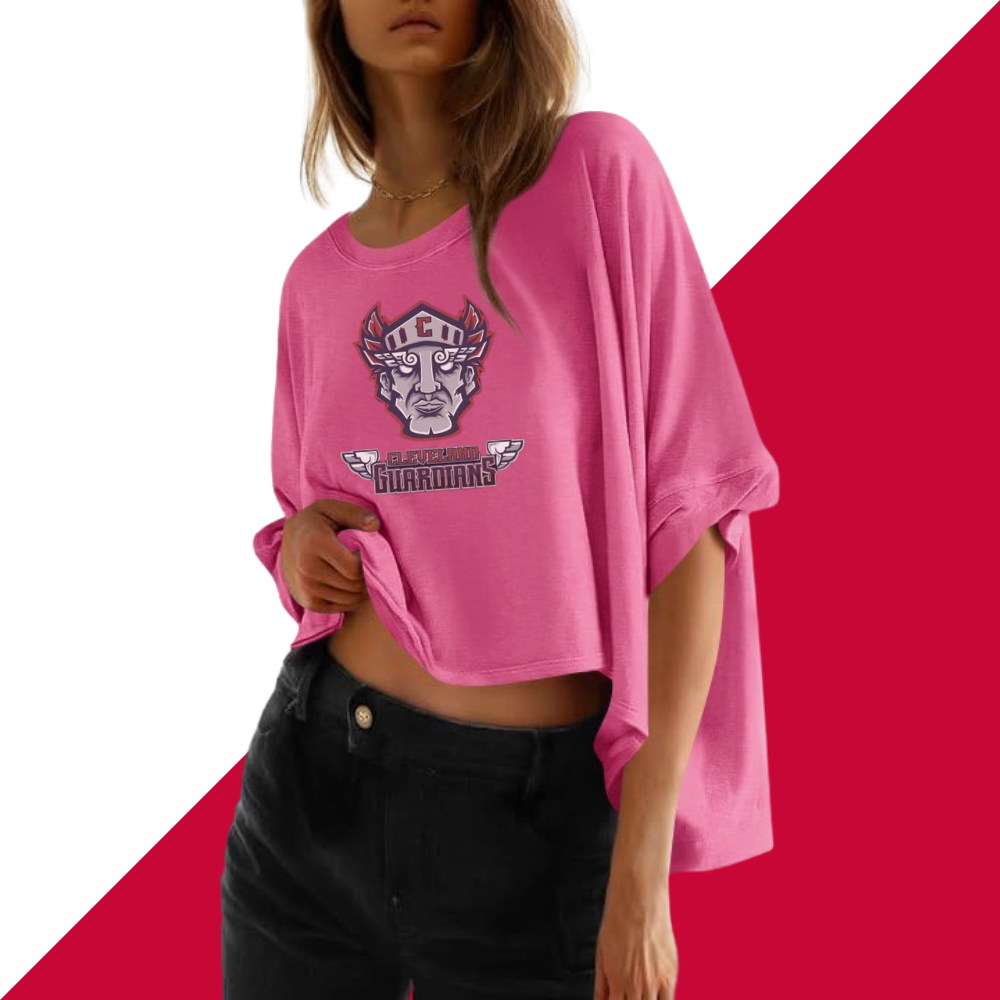 Summer Casual Oversized Batwing Sleeve Mismatched Twisted T-Shirt - Baseswear