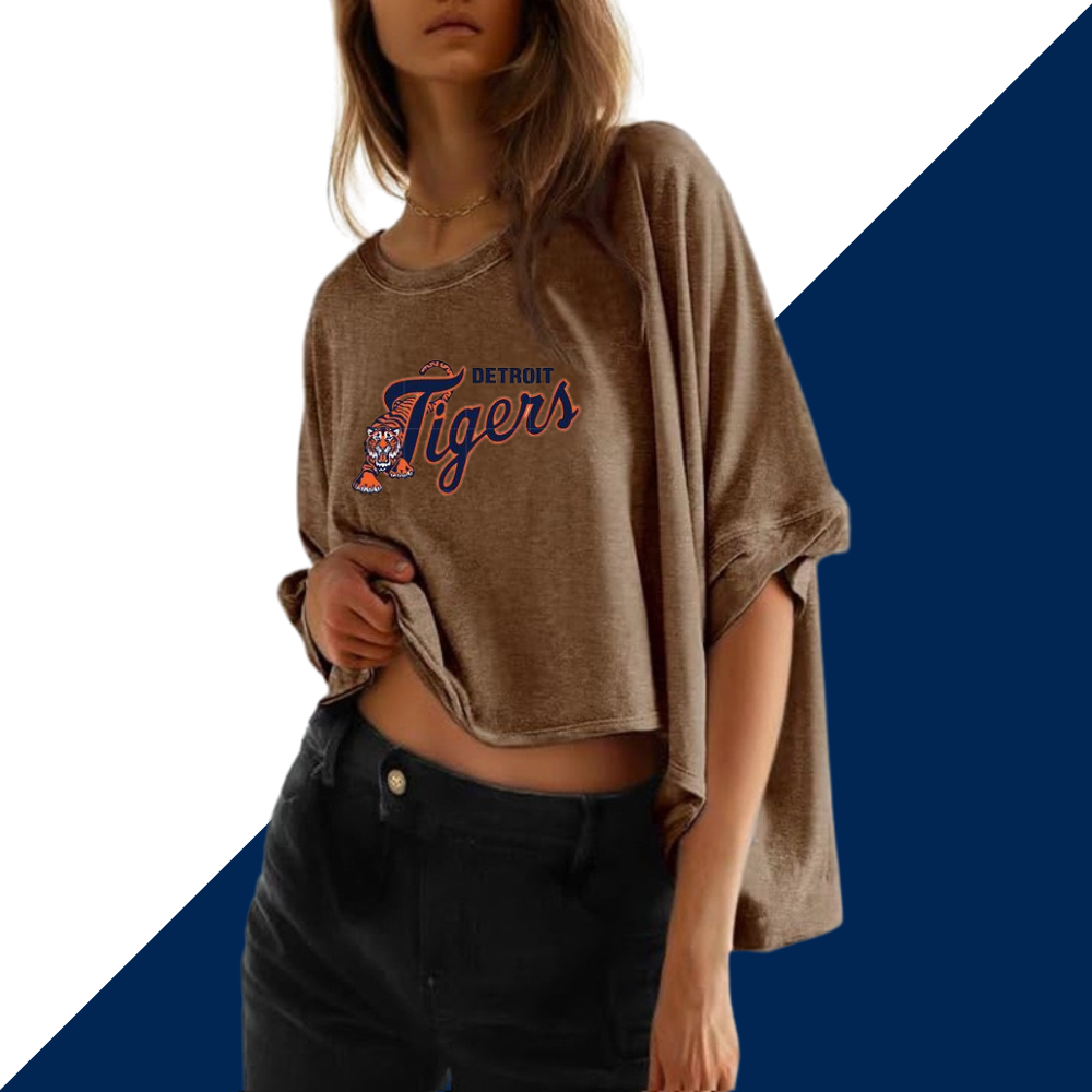 Summer Casual Oversized Batwing Sleeve Mismatched Twisted T-Shirt - Baseswear