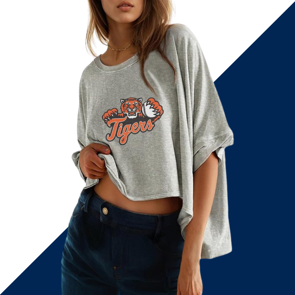 Summer Casual Oversized Batwing Sleeve Mismatched Twisted T-Shirt - Baseswear