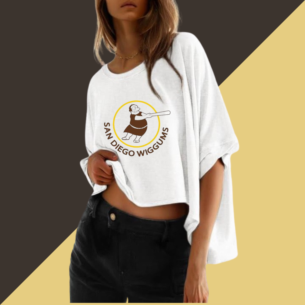 Summer Casual Oversized Batwing Sleeve Mismatched Twisted T-Shirt - Baseswear