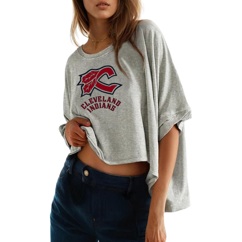 Summer Casual Oversized Batwing Sleeve Mismatched Twisted T-Shirt - Baseswear
