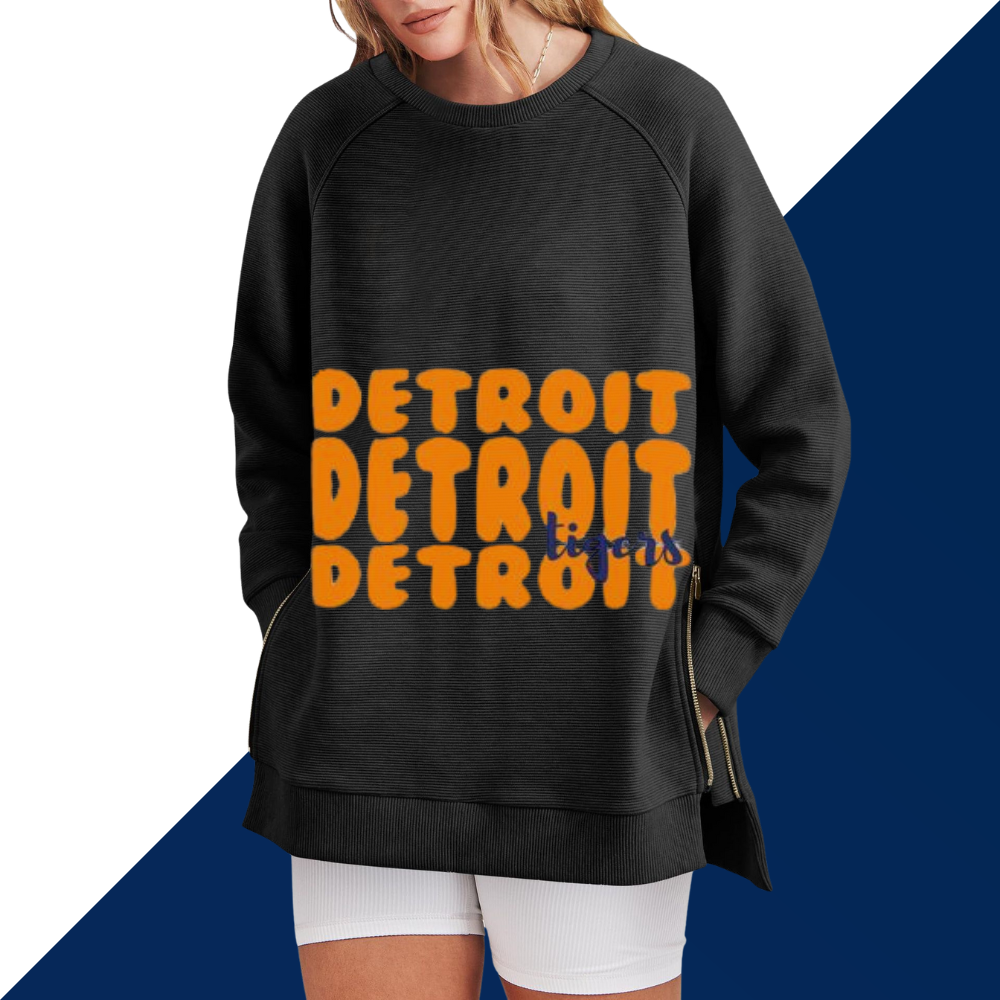 Casual Loose Printed Sweatshirt - Baseswear