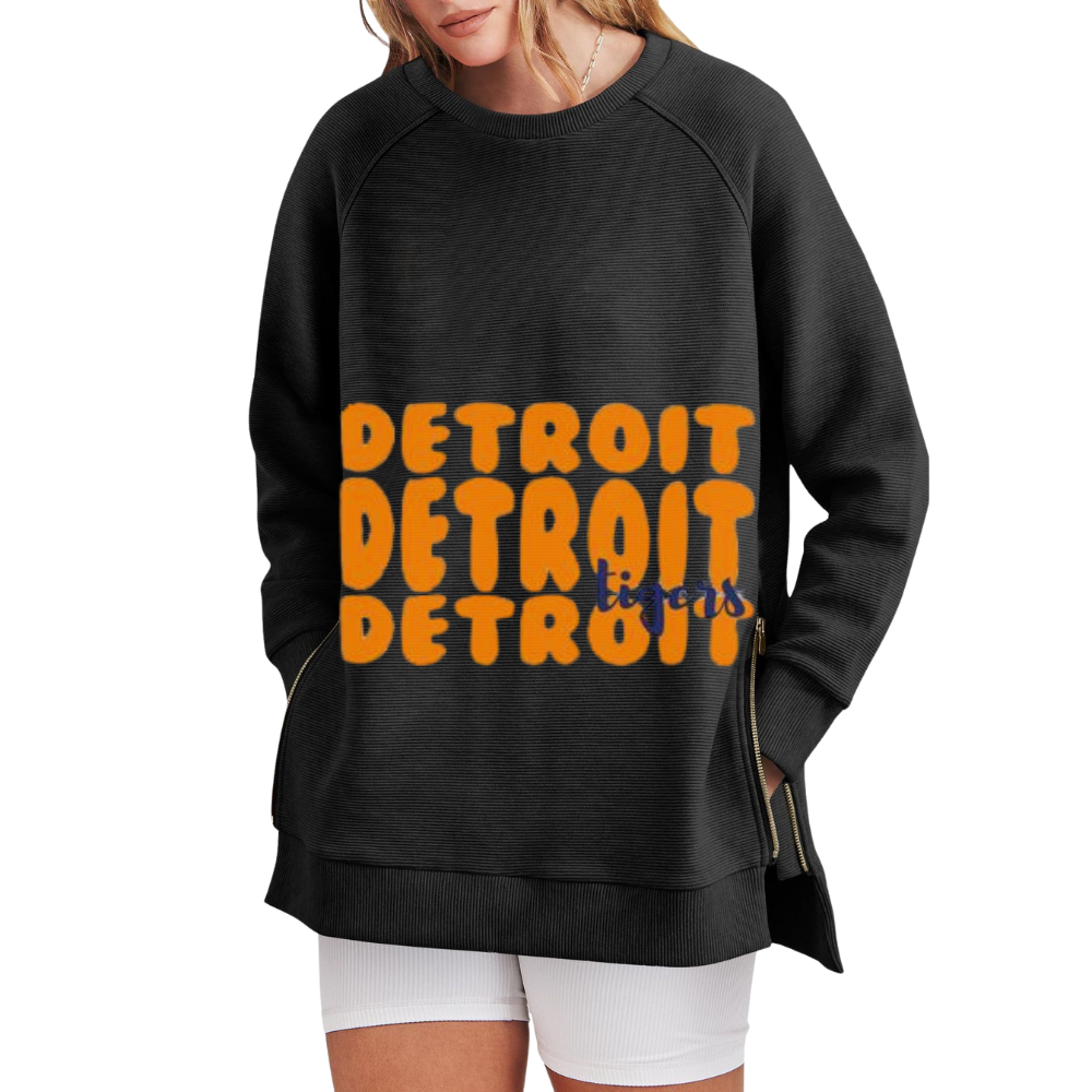 Casual Loose Printed Sweatshirt - Baseswear