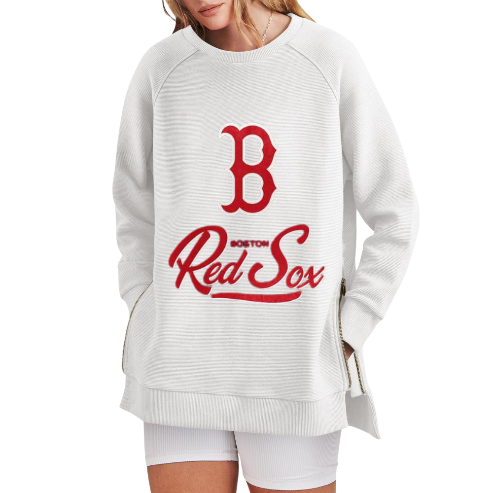 Casual Loose Printed Sweatshirt - Baseswear